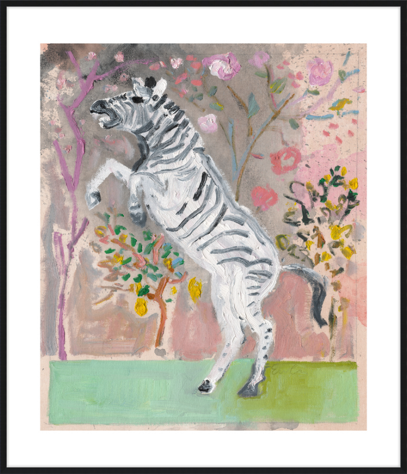 Giclée Print // Zebra (Facing Left)