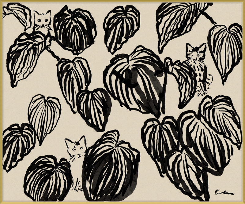 Giclée Print // Three Cats