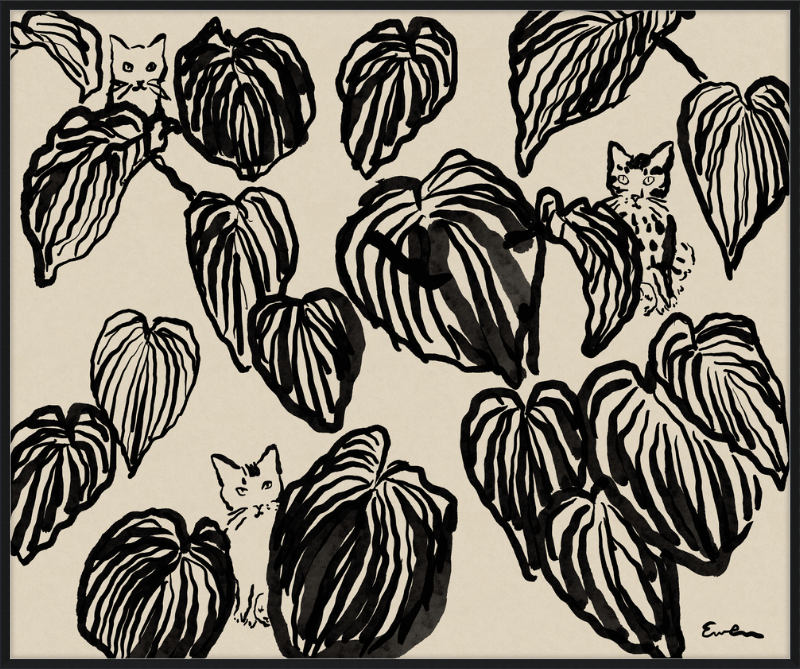 Giclée Print // Three Cats