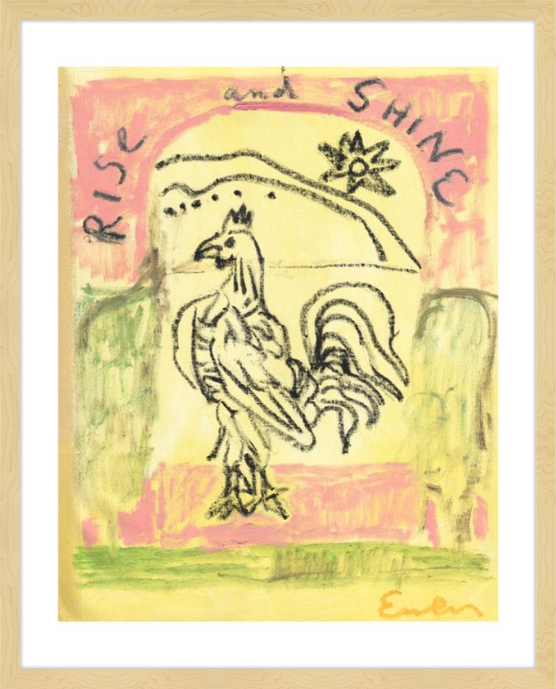 Giclée Print // Rise and Shine Rooster