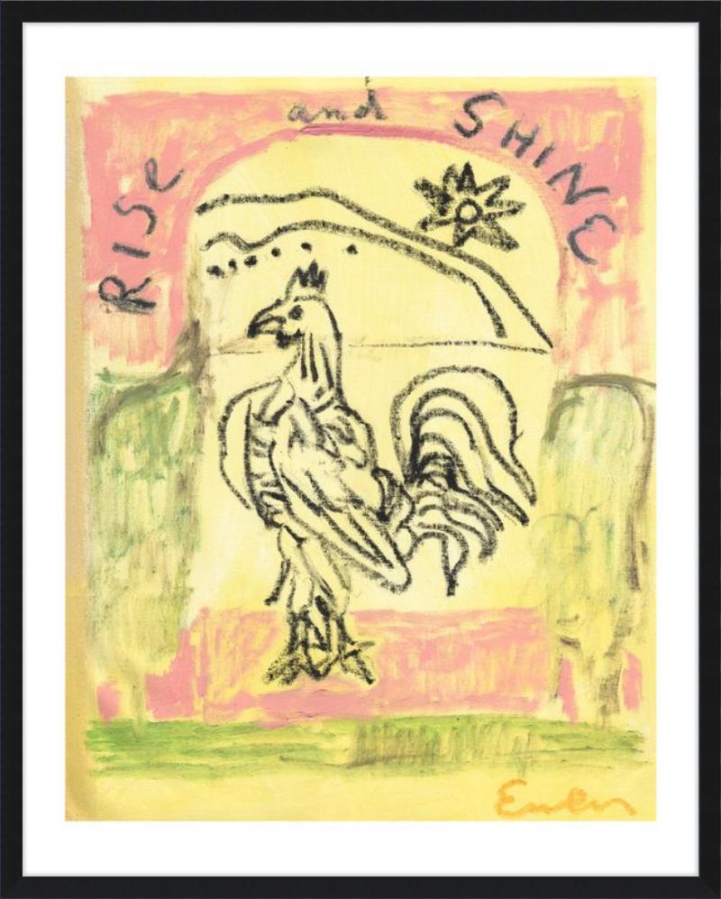 Giclée Print // Rise and Shine Rooster