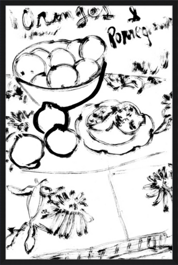 Giclée Print // Oranges & Pomegranates