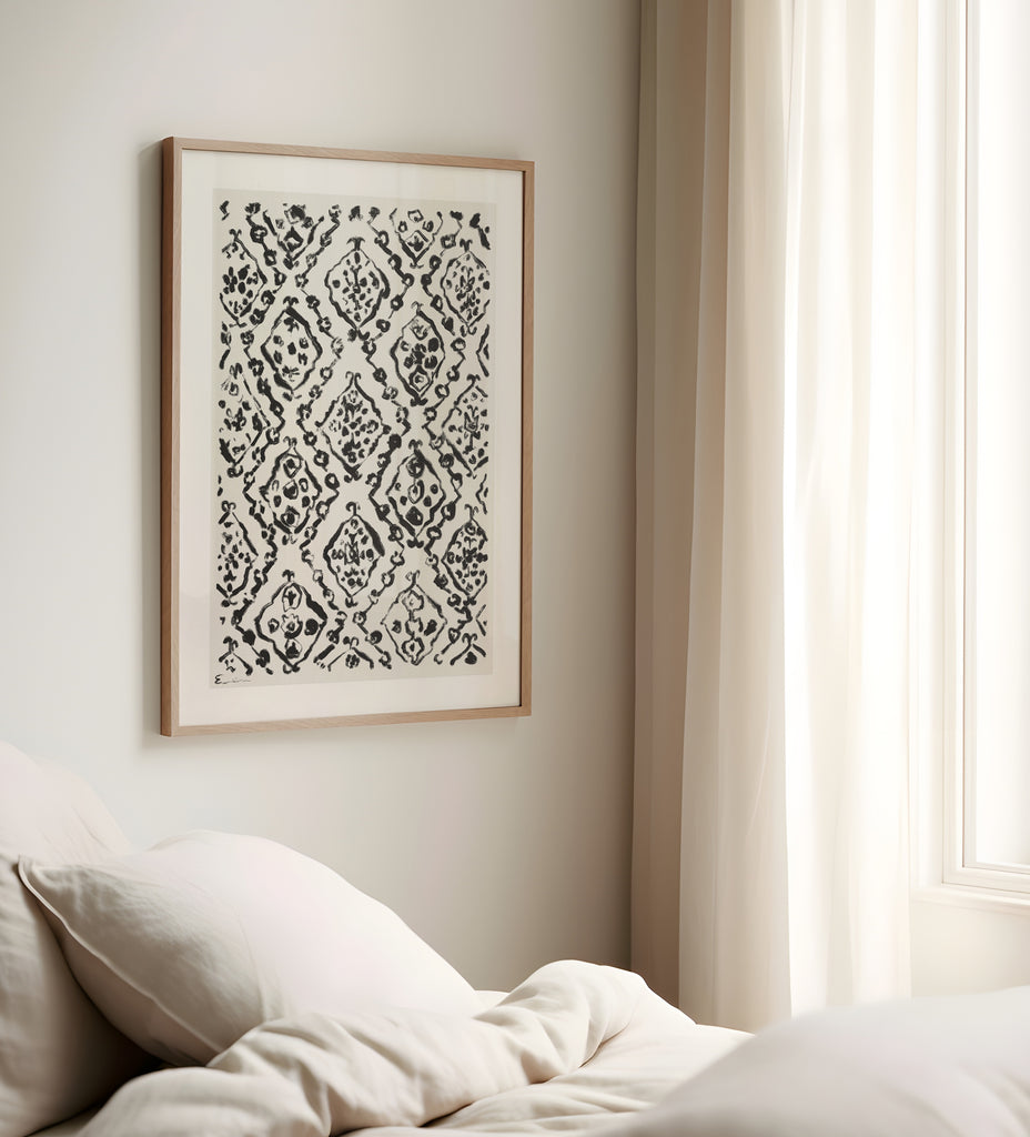 Framed Print // Moroccan Rug