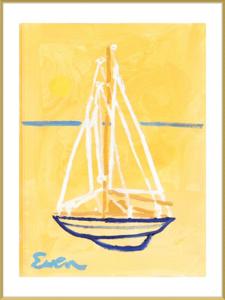 Giclée Print // Sailboat (Golden Hour)