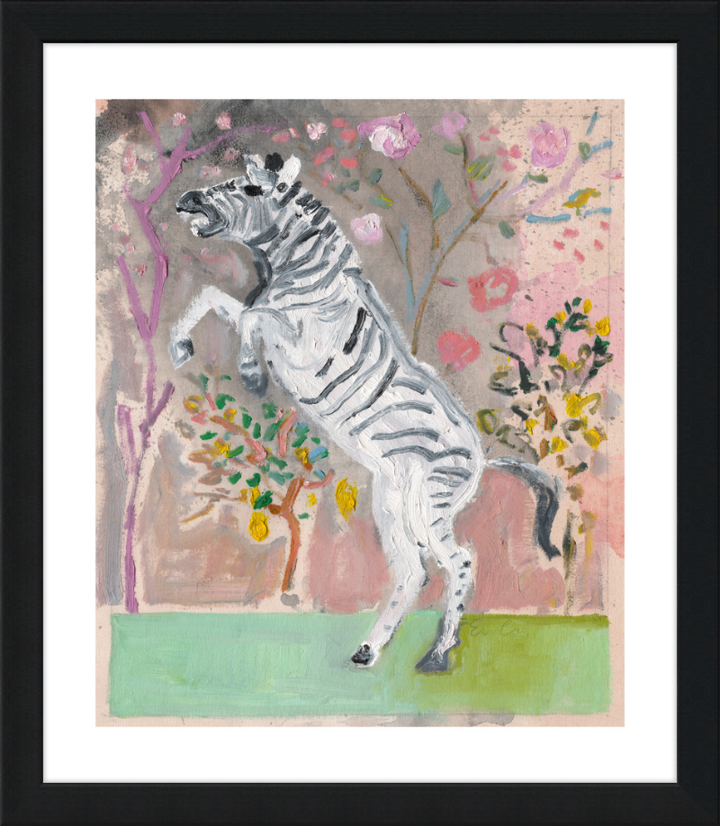 Giclée Print // Zebra (Facing Left)