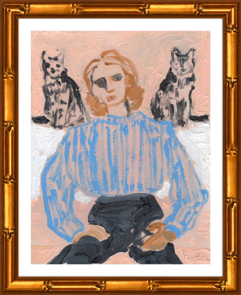 Giclée Print // Responsible Forever For What You Have Tamed (Cat Painting Series)