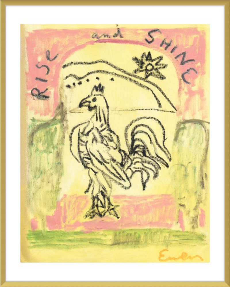 Giclée Print // Rise and Shine Rooster