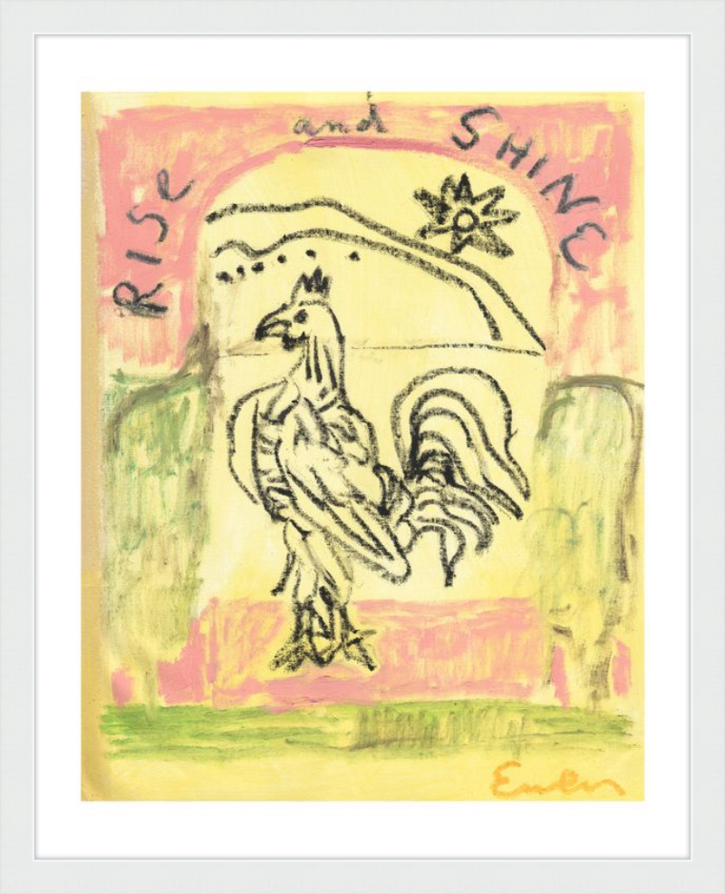 Giclée Print // Rise and Shine Rooster