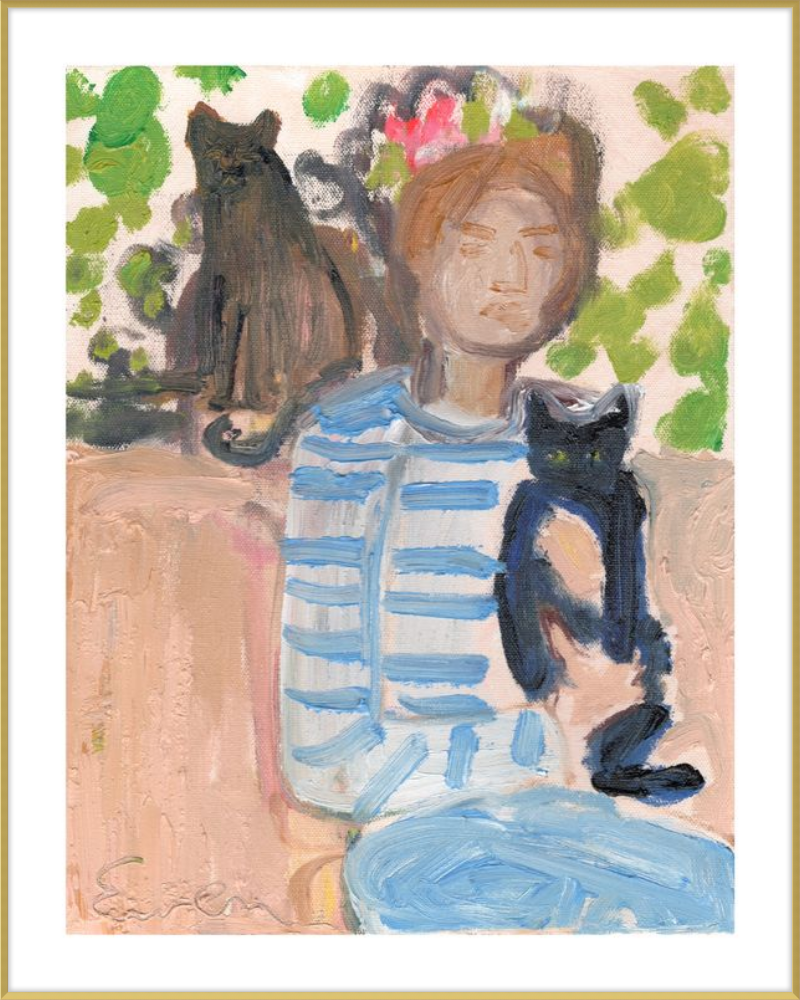 Giclée Print // These Little Gods (Cat Painting Series)