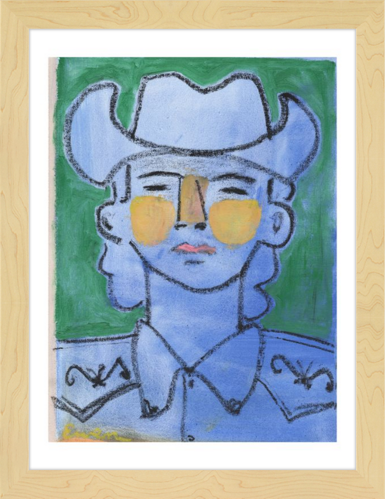 Giclée Print // Blue (Guardians Series)