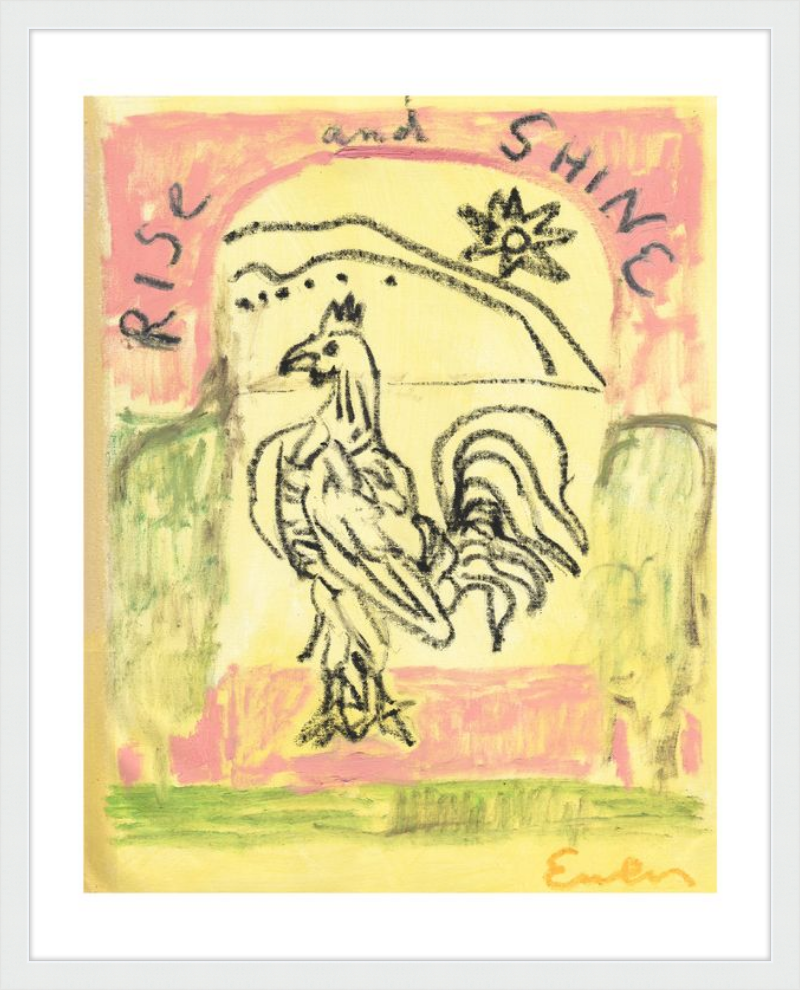 Giclée Print // Rise and Shine Rooster