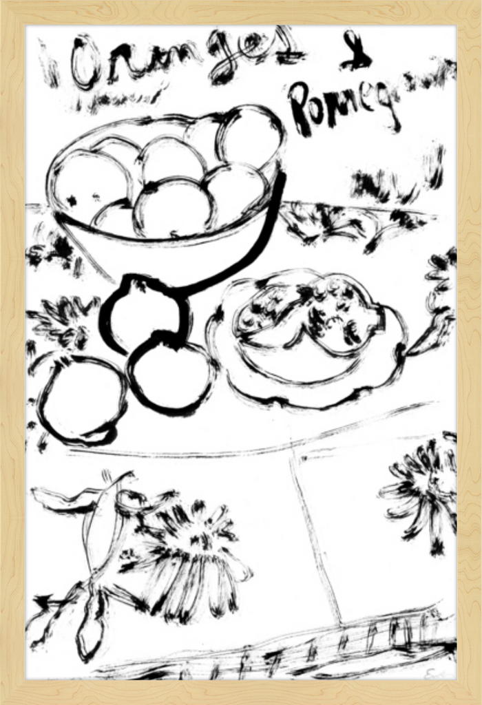Giclée Print // Oranges & Pomegranates