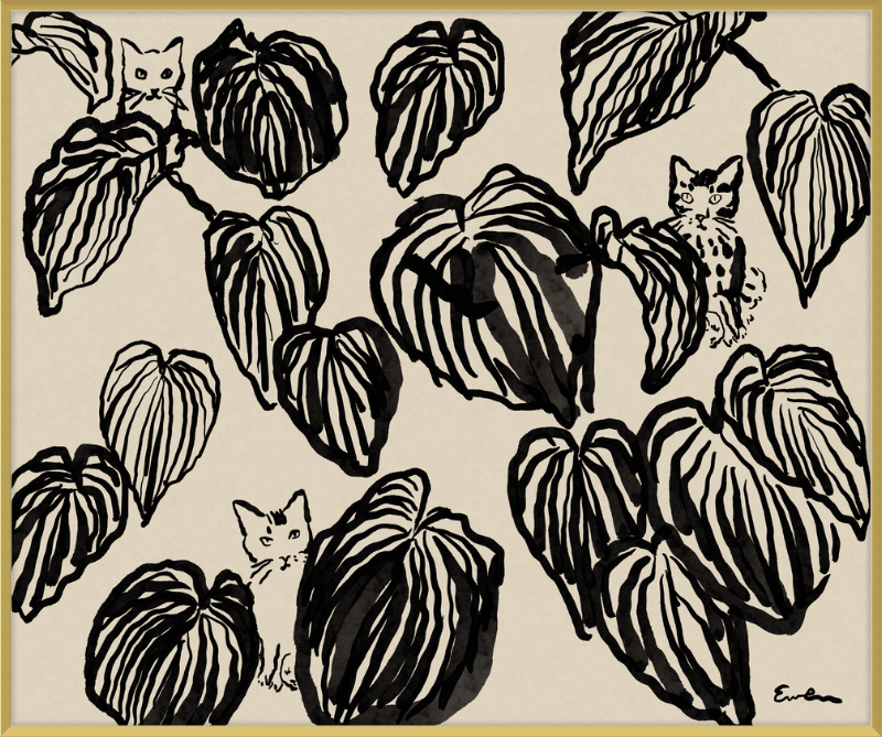 Giclée Print // Three Cats