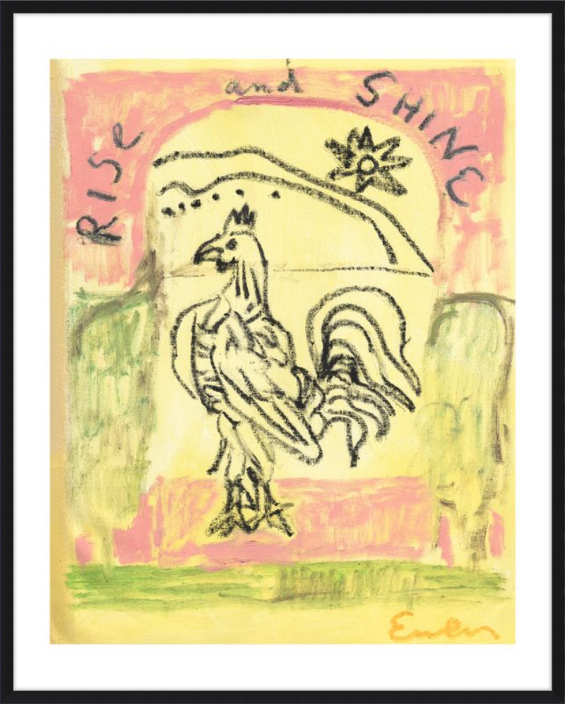 Giclée Print // Rise and Shine Rooster