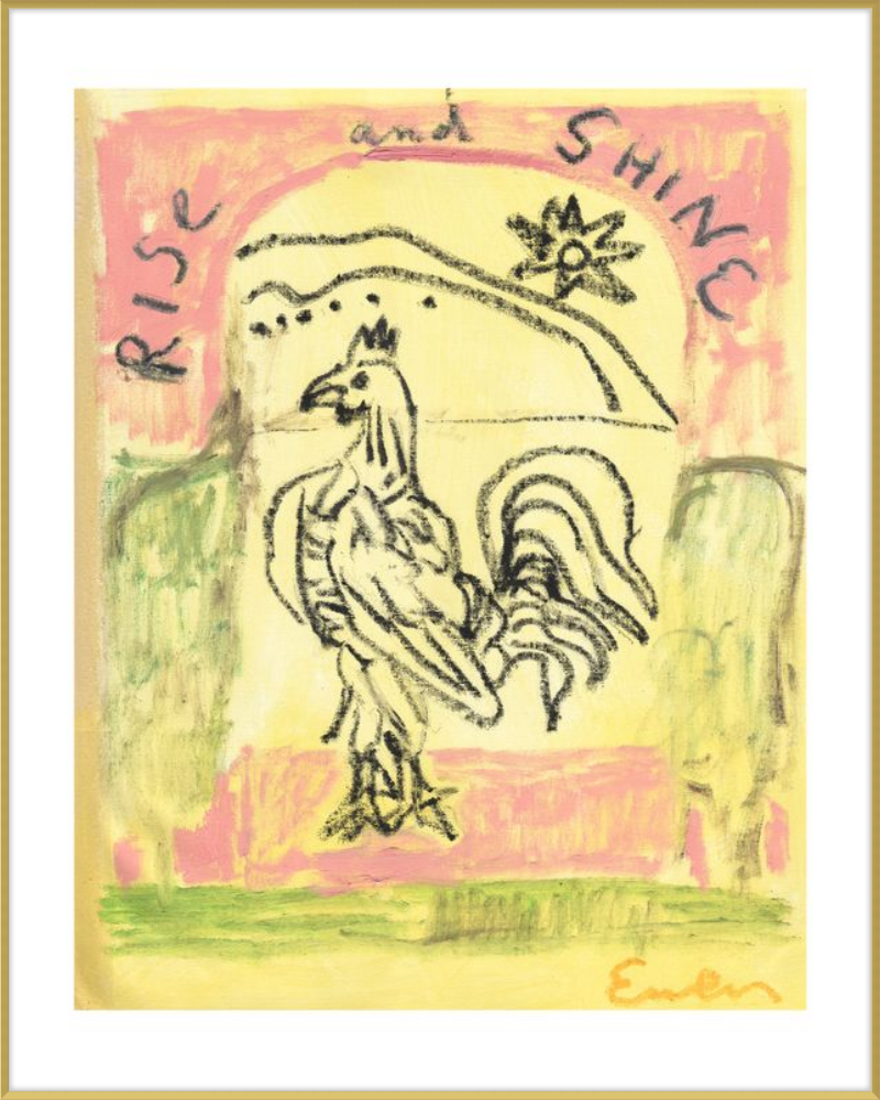 Giclée Print // Rise and Shine Rooster