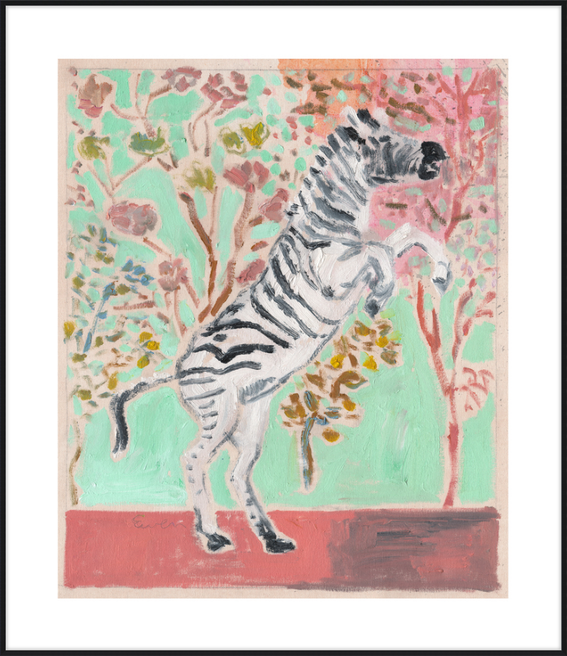Giclée Print // Zebra (Facing Right)