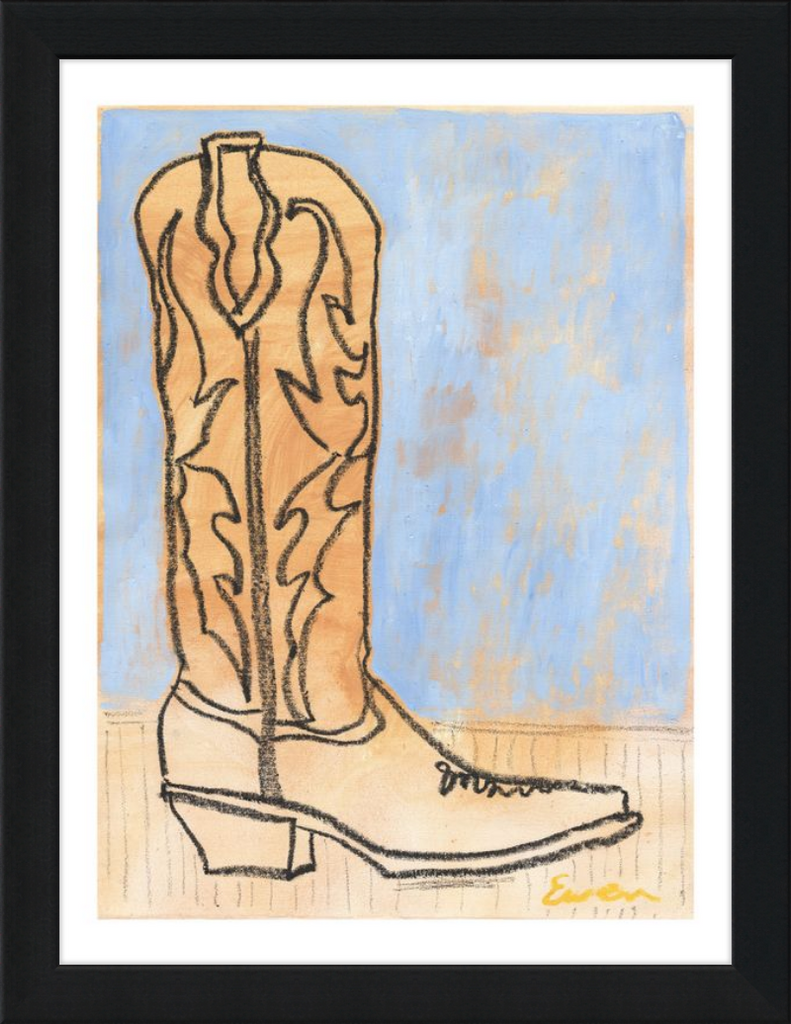 Giclée Print // Boot (Guardians Series)