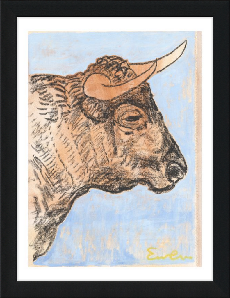 Giclée Print // Bull (Guardians Series)