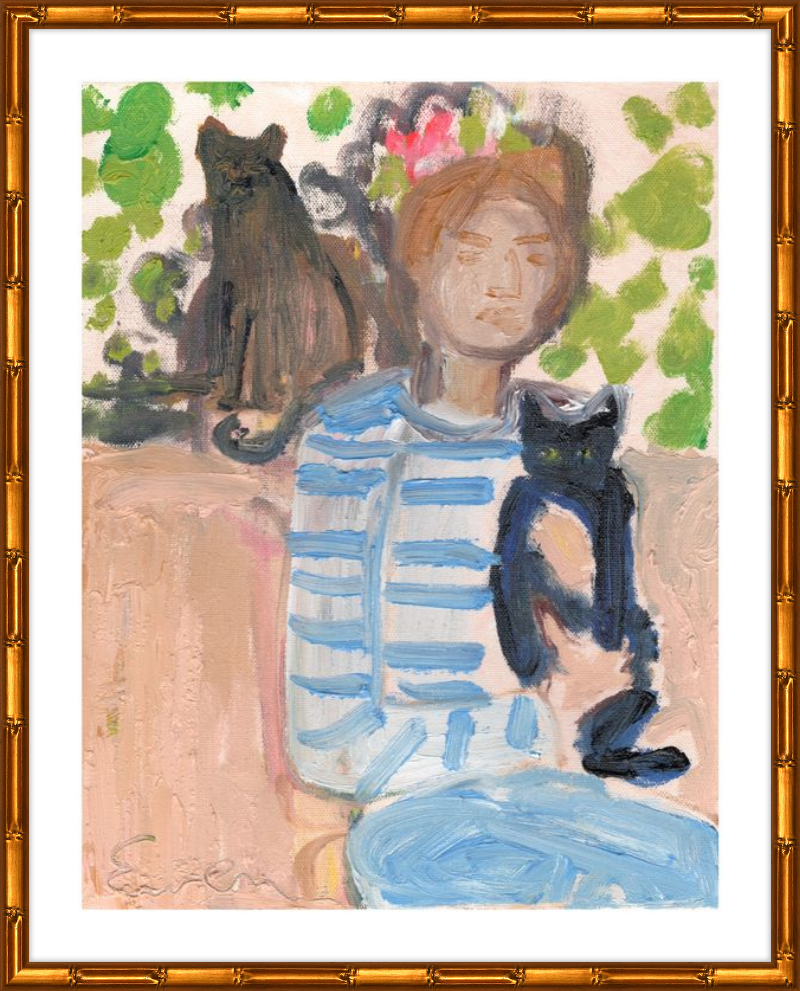 Giclée Print // These Little Gods (Cat Painting Series)