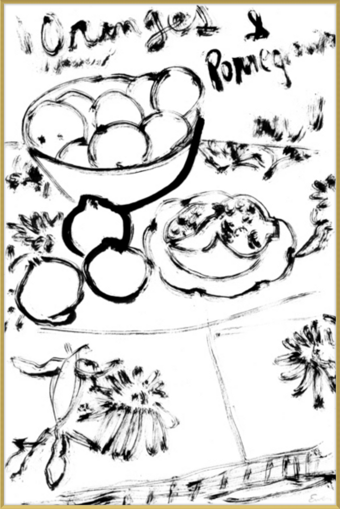 Giclée Print // Oranges & Pomegranates