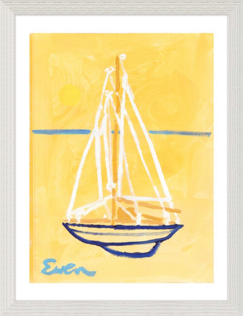 Giclée Print // Sailboat (Golden Hour)