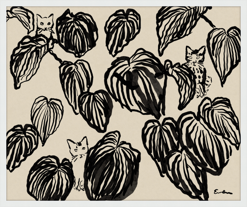 Giclée Print // Three Cats