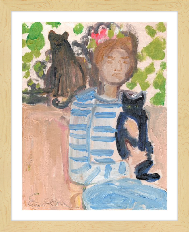 Giclée Print // These Little Gods (Cat Painting Series)