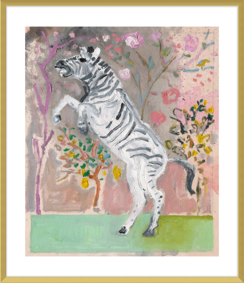 Giclée Print // Zebra (Facing Left)