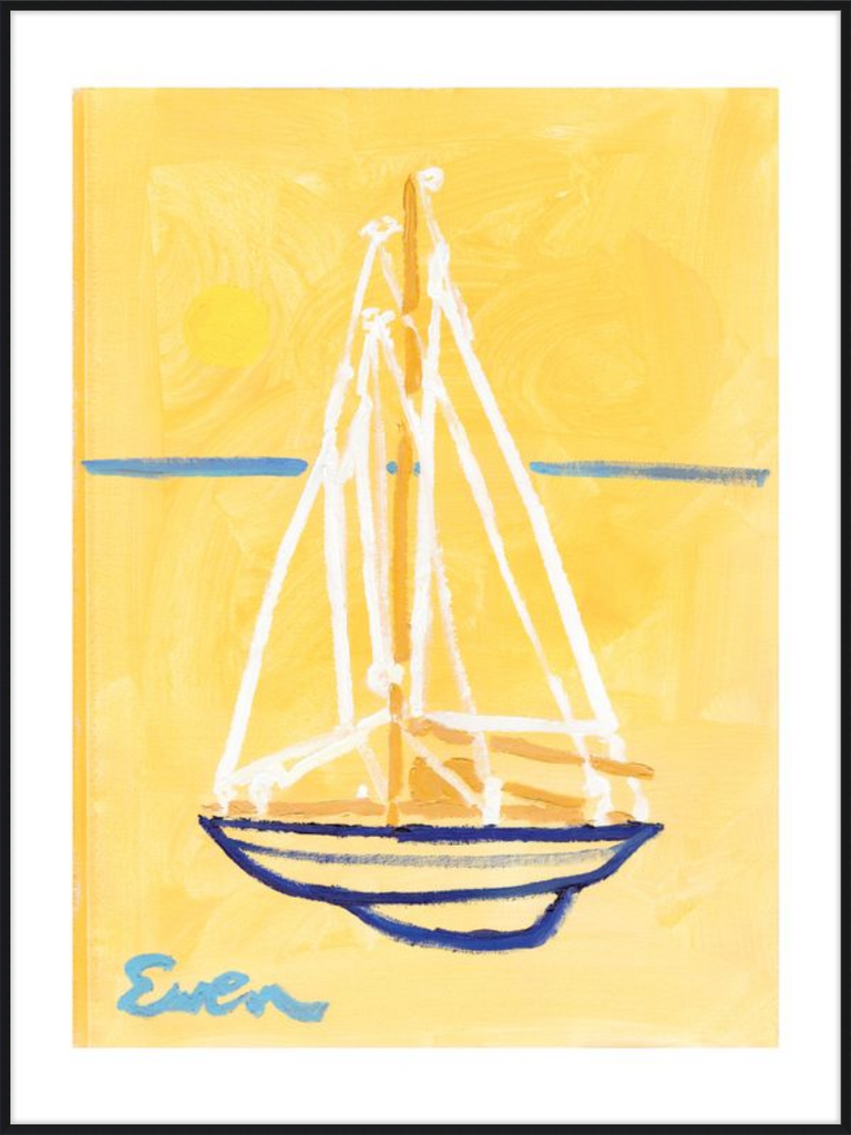 Giclée Print // Sailboat (Golden Hour)