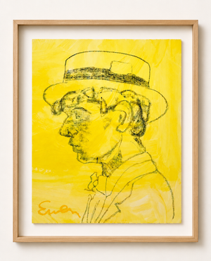 Oil Painting // Young Man in Hat