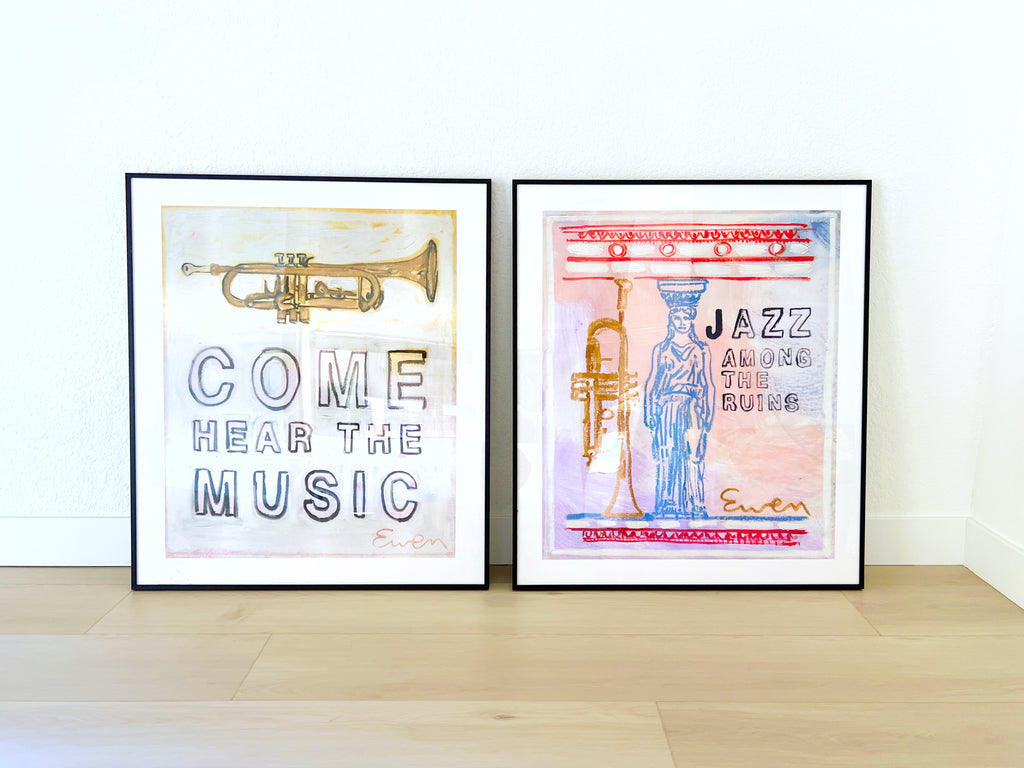 Giclée Print // Come Hear The Music