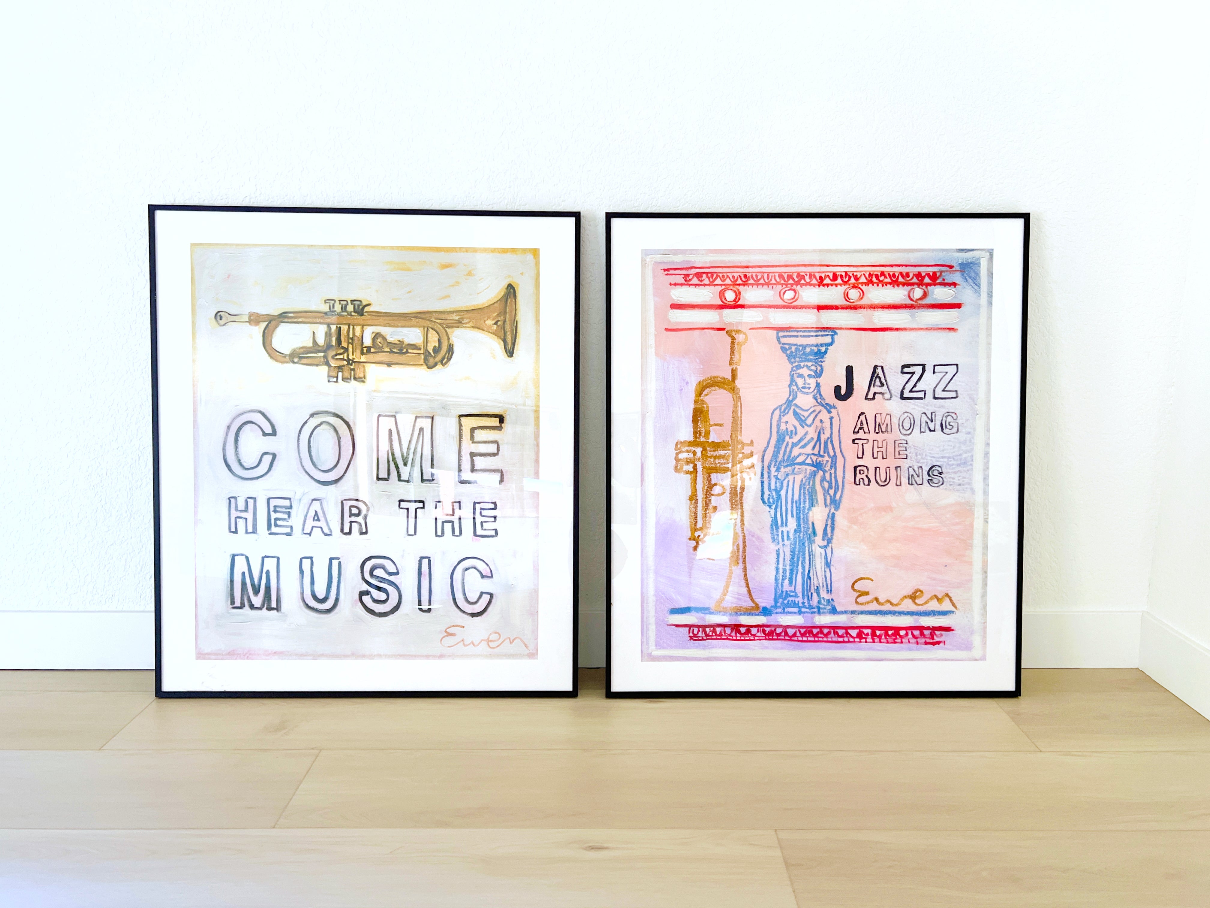 Giclée Print // Come Hear The Music | Anne-Louise Ewen: Studio