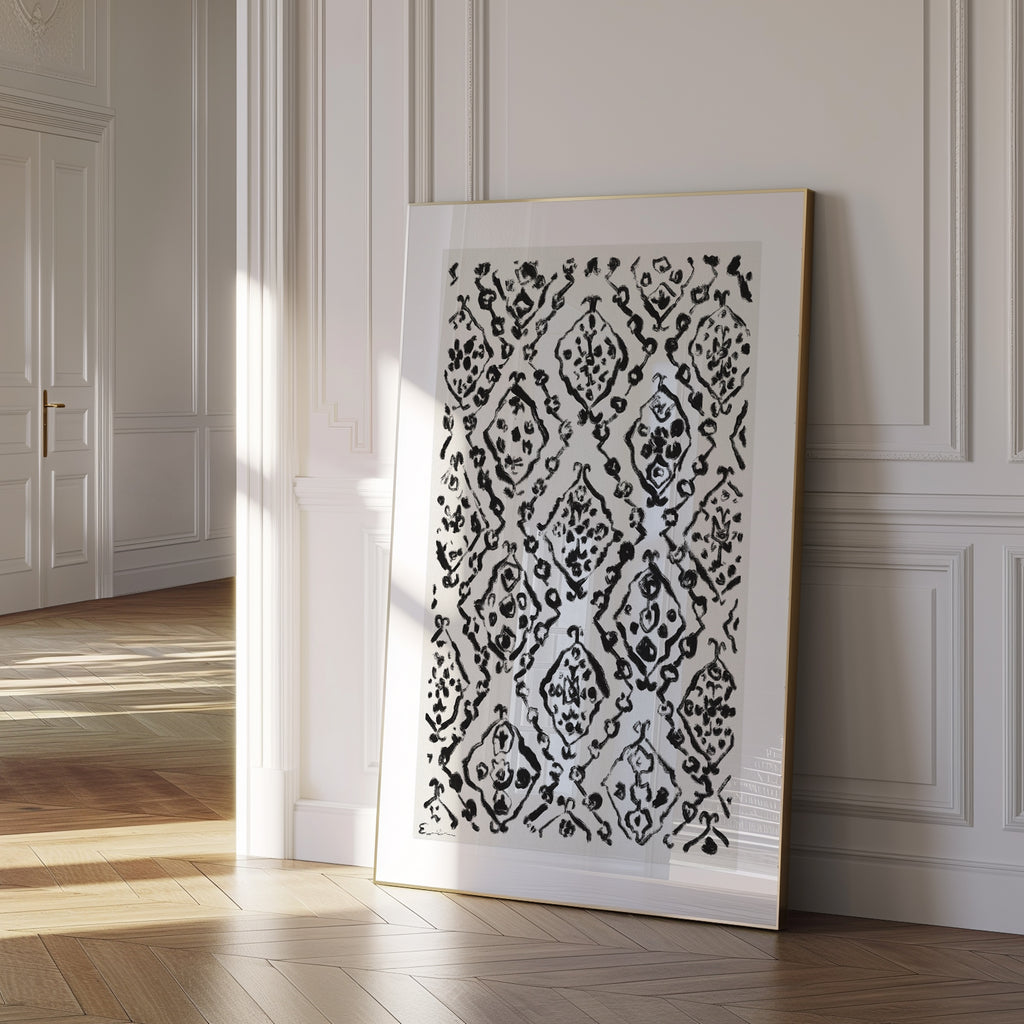 Framed Print // Moroccan Rug