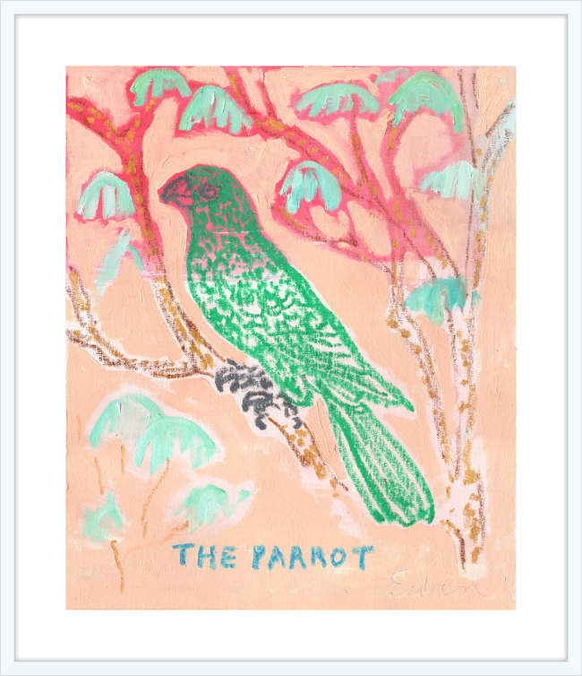 Framed Print // The Parrot