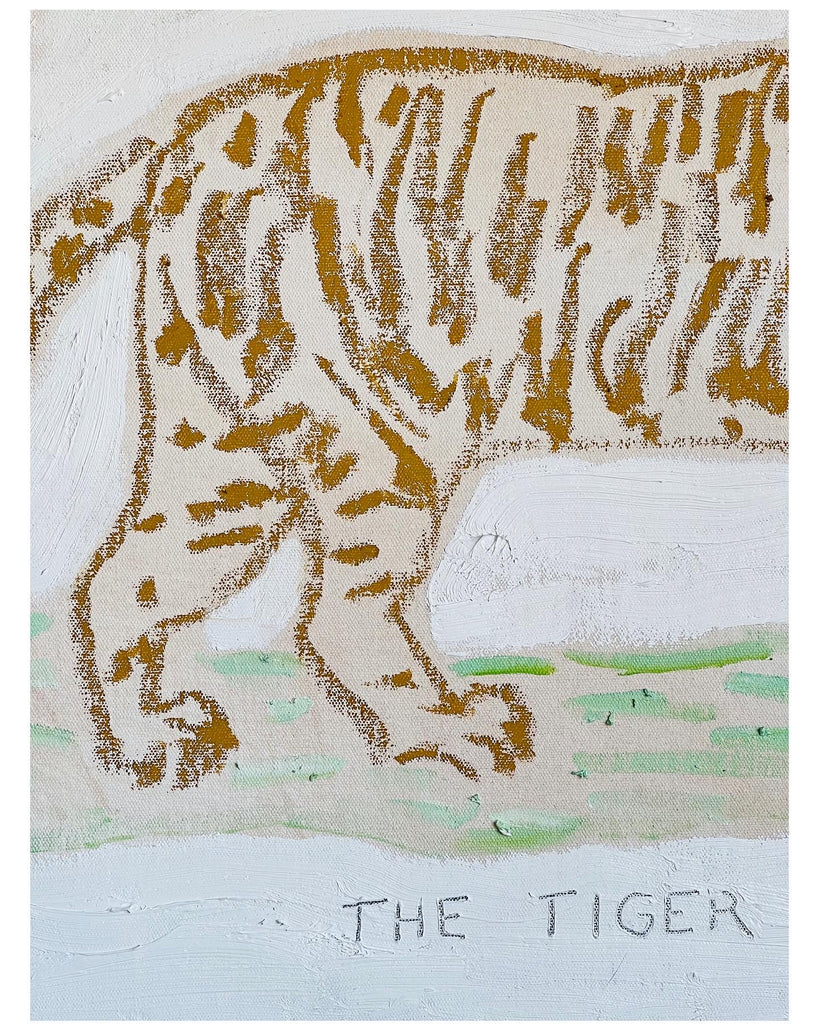 Oil Painting // The Tiger (No. 1)