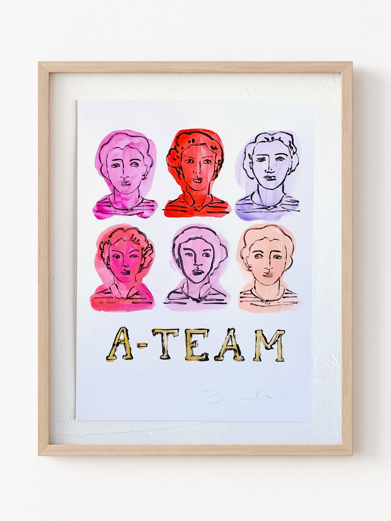 Hand Painted Multiple // A-Team