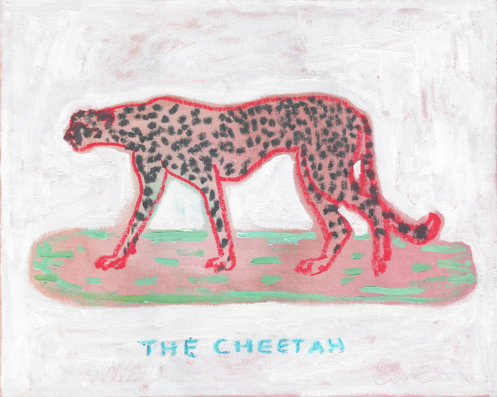 Oil Painting // The Cheetah, Scarlet