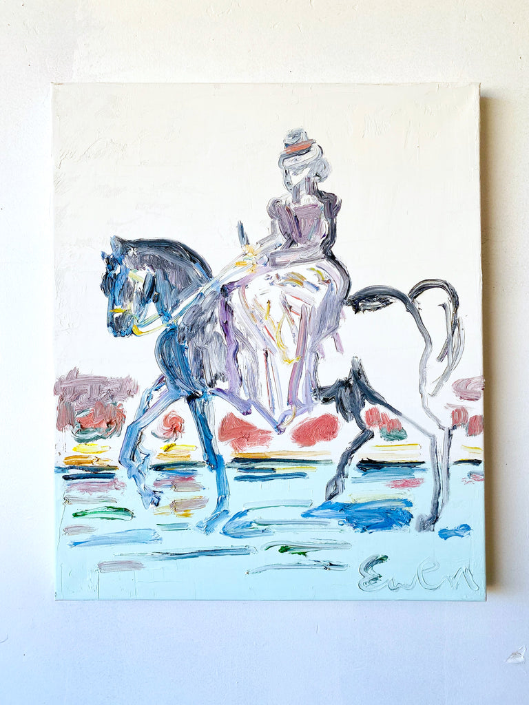 Painting // Lady On Horseback