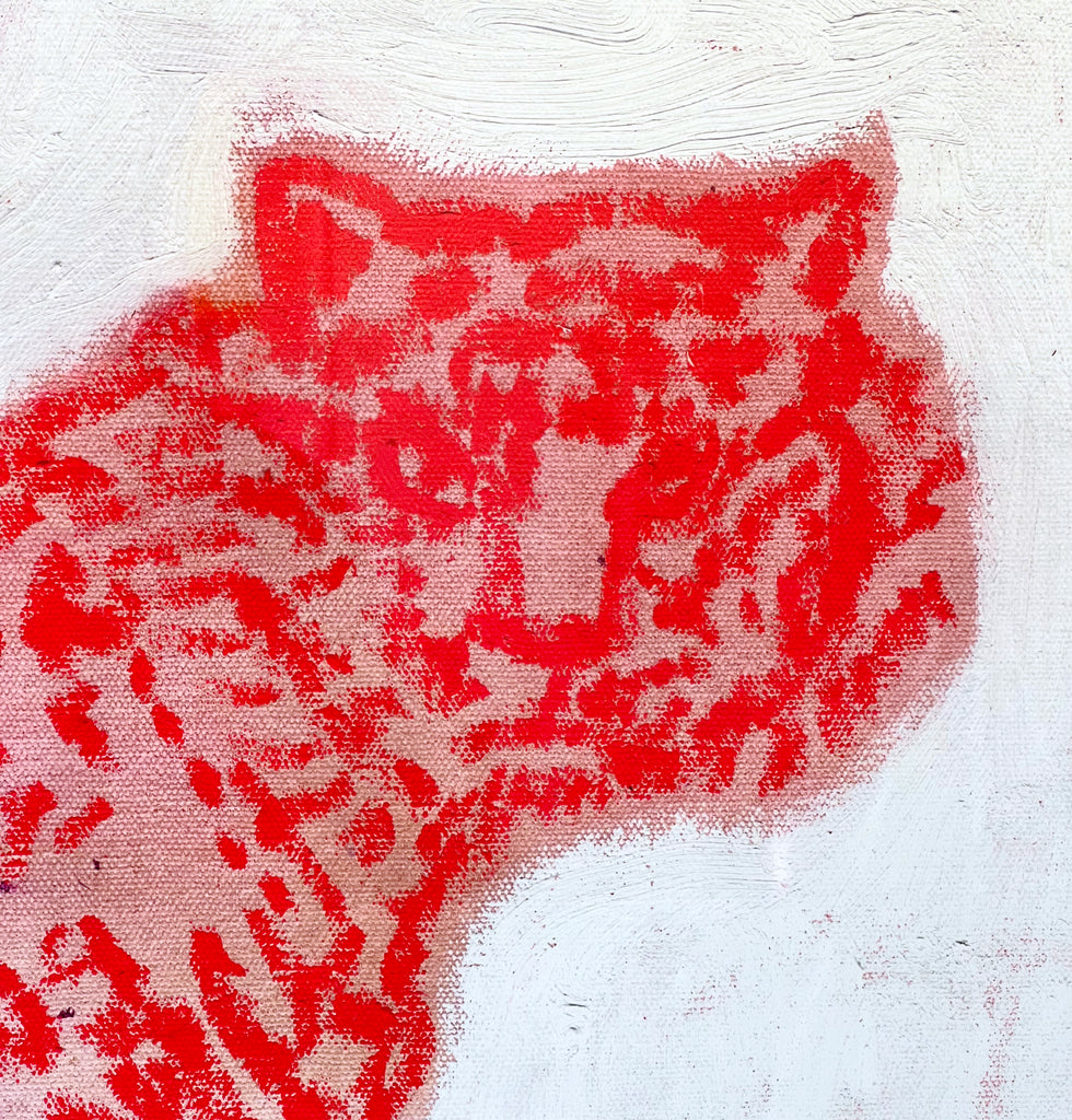Framed Print // Scarlet Tiger