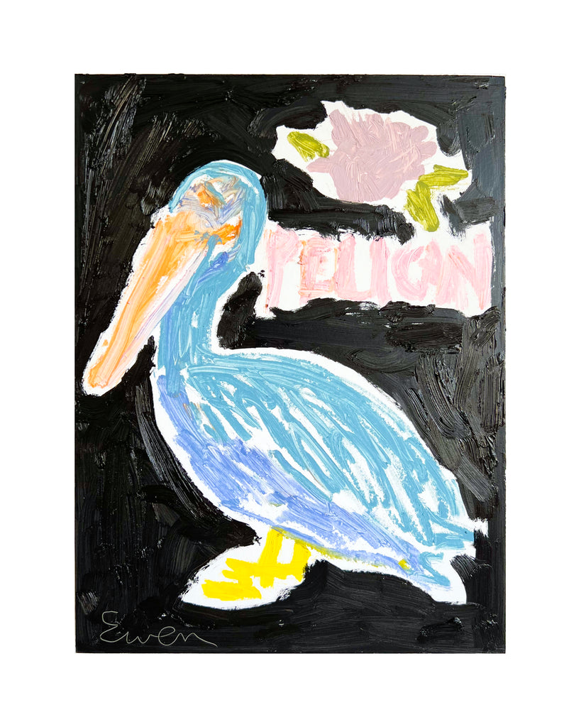 Oil Painting // Pelican