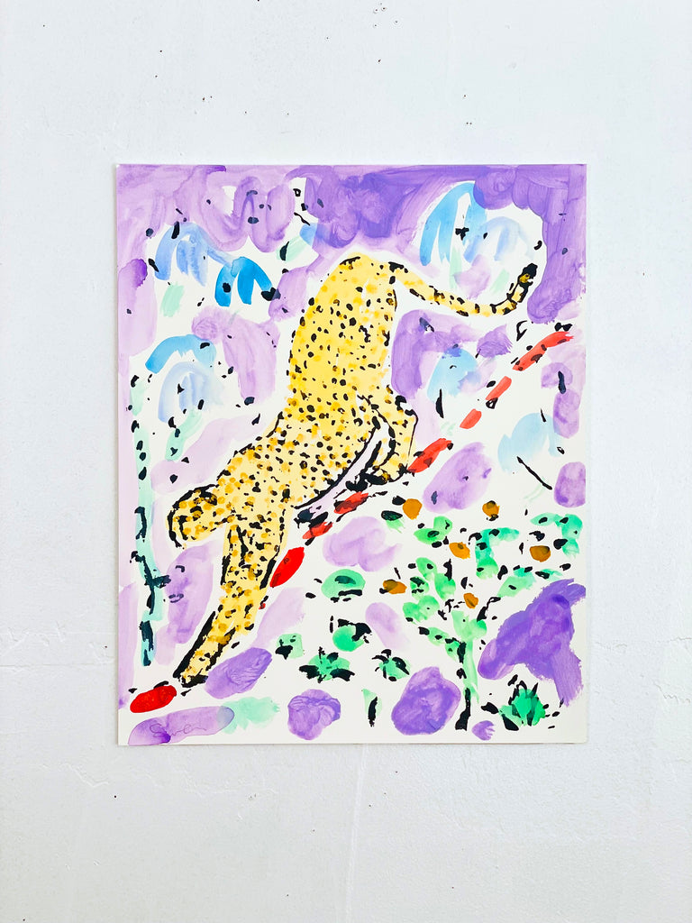 Serigraph Paintings // Cheetah Pair
