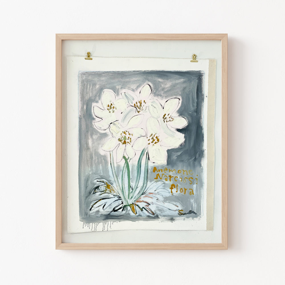 Painting // Anemone Narcissiflora