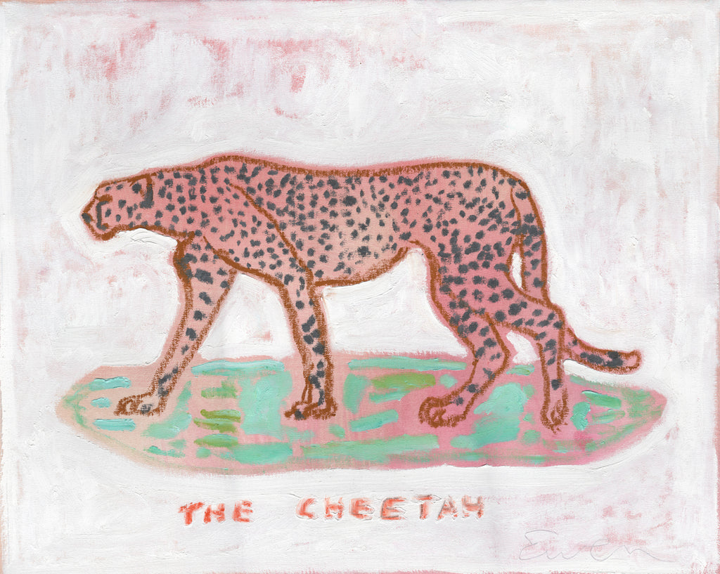 Oil Painting // The Cheetah