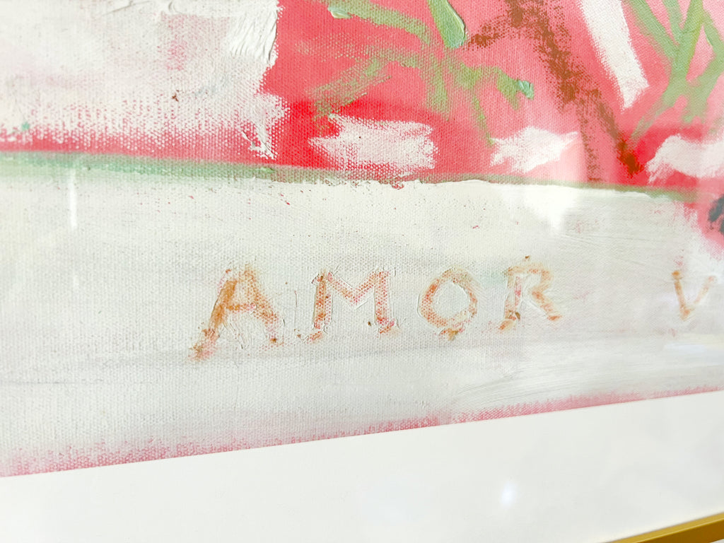 Framed Print // Amor Vincit Omnia