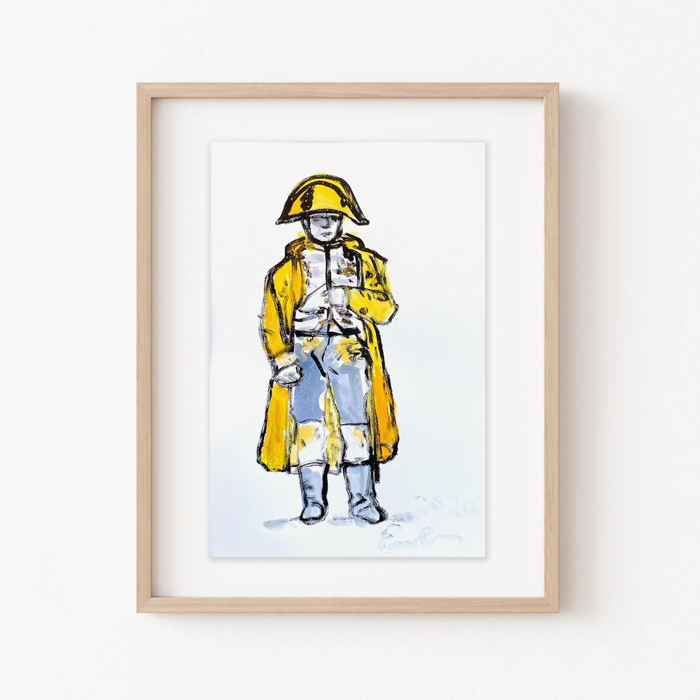 Hand Painted Multiple // Napoleon No. 8 :  Brilliant Yellow & Gold